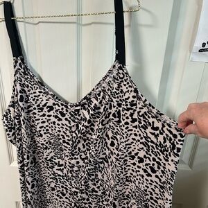 Lilac and London 3XL animal print nitie